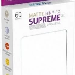 Weta Figures Ultimate Guard Supreme UX Sleeves Japanese Size Matte White (60)