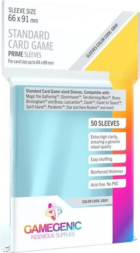 Toni Games Pokemon - 50 Cards Sleeves Magic Prime