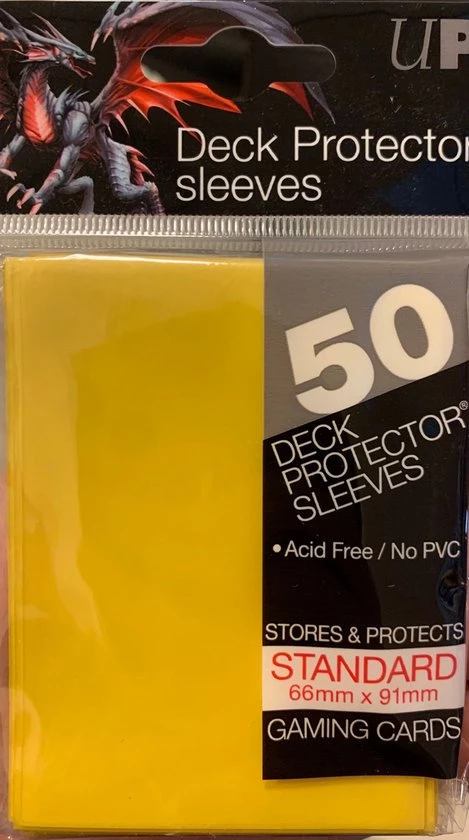 Ultrapro PC - Ultra Pro Standard Deck Protectors Geel (50)