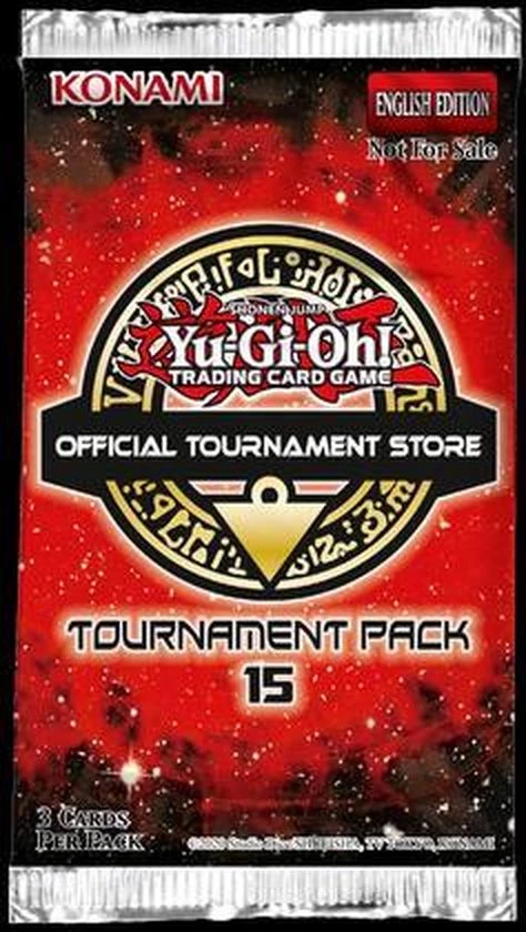 YuGiOh! - Konami Yu-Gi-Oh! Tournament Pack 15 Boosterpack - SEALED - ENG - Yugioh Kaarten - Yu Gi Oh Trading Cards
