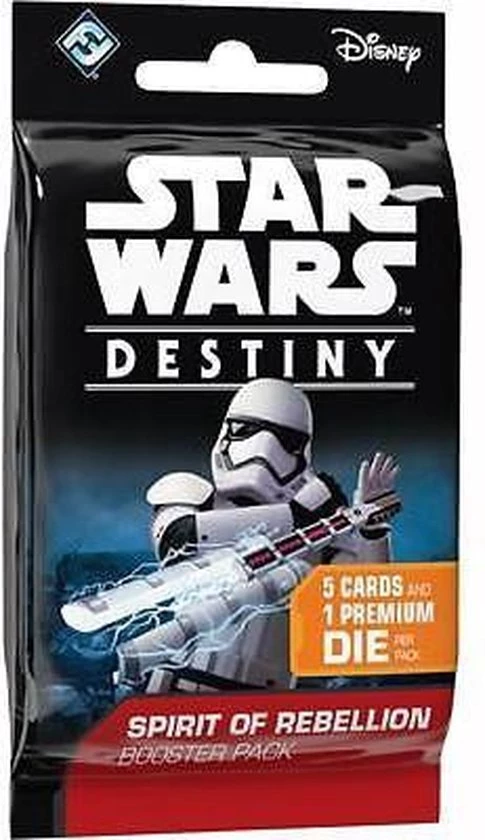 4x Star Wars Destiny: Spirit Of Rebellion Booster (4 Stuks)