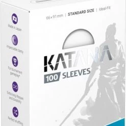 Ultimate Guard Katana Sleeves Standard Size White 100
