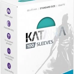 Ultimate Guard Katana Sleeves Standard Size Turquoise 100