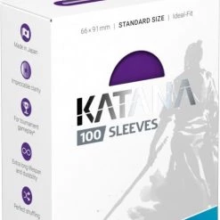 Ultimate Guard Katana Sleeves Standard Size Purple 100