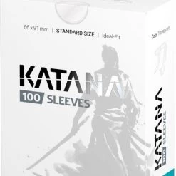 Ultimate Guard Katana Sleeves Standard Size Transparent 100