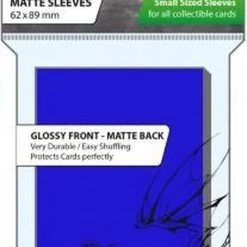 ADC Blackfire Blackfire Sleeves Small Glossy Front Matte Back Blue (60) (62x89mm)