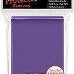 Merkloos Standaard Deck Protector Sleeves Purple (50st.)