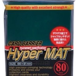 KMC Hyper MAT Green Standaard Maat Card Sleeves (80 Hoesjes)