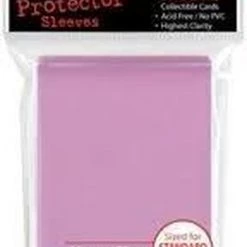 Asmodee Speelgoed | Kaartspel - Sleeves Pink 50 D12