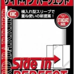 KMC Standard Sleeves (Side In Perfect): Clear (64x89mm) - 100 Stuks
