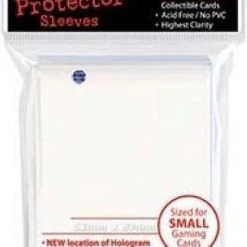 Asmodee Sleeves Small White 60 D10