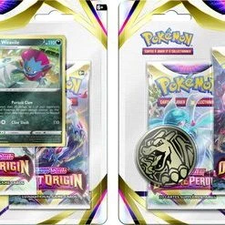The Pok?mon Company Pok Mon TCG - Sword & Shield - Lost Origin Regigigas & Weaville 3 Booster Blister Pack (1 Random Blister)