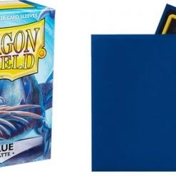 Asmodee Dragon Shield Card Sleeves: Standard Matte Blue (63x88mm) - 100 Stuks