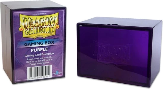 Asmodee DECKBOX Dragon Shield - Purple - EN