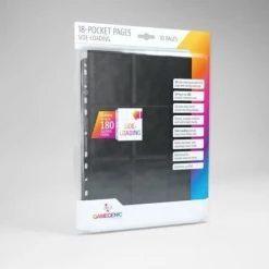 Gamegenic - Sideloading 18-Pocket Pages Display Black