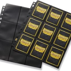 Dragonshield Dragon Shield 18-Pocket Pages (50 Pages)