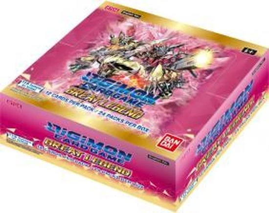 Bandai Namco Digimon TCG Great Legend Booster Pack - Afbeelding 3