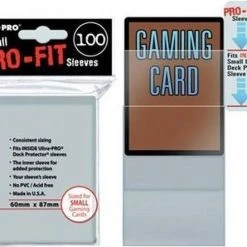 Merkloos Speelgoed | Kaartspel - Sleeves Pro-Fit Clear Small C100