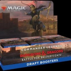 Magic The Gathering Draft Boosterbox Commander Legends: Battle For Baldur's Gate Draft Booster Box