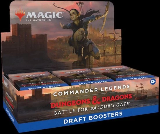 Magic The Gathering Draft Boosterbox Commander Legends: Battle For Baldur's Gate Draft Booster Box