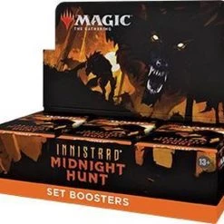 Wizards Of The Coast Magic The Gathering: Innistrad Midnight Hunt Set Boosters Box (30 Packs) - EN