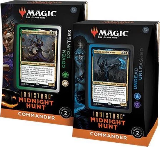 Wizards Of The Coast Magic The Gathering: Innistrad Midnight Hunt Commander Decks (2 Decks) - EN