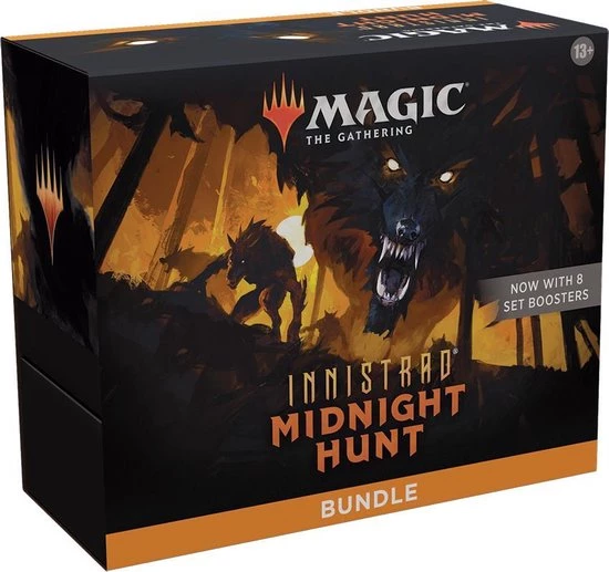 Wizards Of The Coast Magic The Gathering: Innistrad Midnight Hunt Bundle (8 Set Boosters) - EN - Afbeelding 2