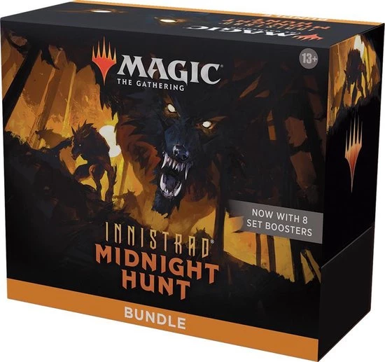 Wizards Of The Coast Magic The Gathering: Innistrad Midnight Hunt Bundle (8 Set Boosters) - EN - Afbeelding 3