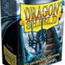 Asmodee Gamegenic - Dragon Shield - Classic Black (100 Ct) (AT10002)