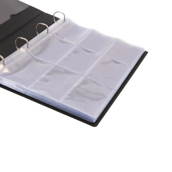 Pokemon Verzamelmap Deluxe - Zwart - 360 Kaartjes - Plastic Modern - Map - 9 Pocket - Afbeelding 3