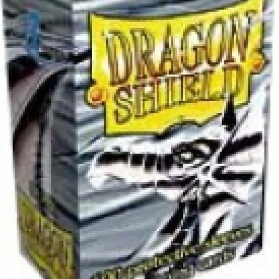 Dragonshield Dragon Shield Card Sleeves: Standard Silver (63x88mm) - 100 Stuks - Afbeelding 2