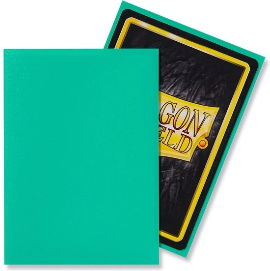 Asmodee 100 Hoesjes Dragon Shield MATTE Mint Standaard Maat Card Sleeves - Afbeelding 2