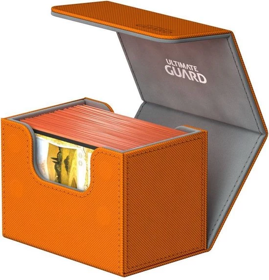Ultimate Guard SideWinder 80+ Standard Size XenoSkin Orange