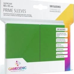 Gamegenic Koszulki Na Karty CCG 66x91mm Zielone 100 Sztuk