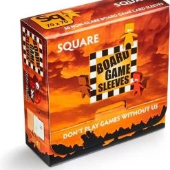Asmodee Board Game Sleeves (Non-Glare): Square (69x69mm) - 50 Stuks