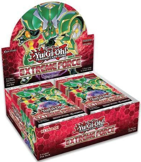 Konami Yu-Gi-Oh! Extreme Force Booster Display