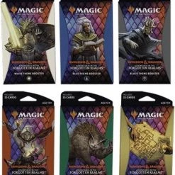 Wizards Of The Coast Magic The Gathering: Adventures In The Forgotten Realms Theme Boosters Box (12 Packs) - EN