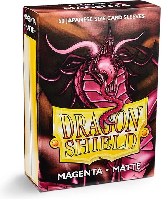 Dragon Shield Japanese Matte Sleeves - Magenta (60 Sleeves)
