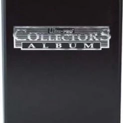 Ultrapro Ultra Pro Collectors Album Portfolio Boek 4-Pocket Zwart - GEEN Multomap / NIET Uitbreidbaar