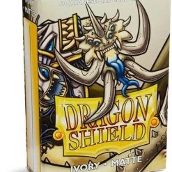Asmodee Dragon Shield Small Sleeves - Japanese Matte Ivory (60 Sleeves)