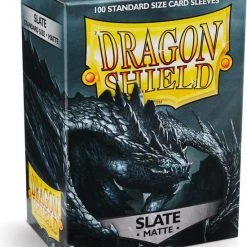 Asmodee SLEEVES Dragon Shield MATTE - Slate (100ct) -