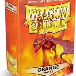 Dragonshield Dragon Shield Card Sleeves: Standard Matte Orange (63x88mm) - 100 Stuks