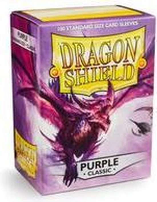 Arcane Tinmen Dragonshield Sleeves Purple (100Pcs) - Afbeelding 2