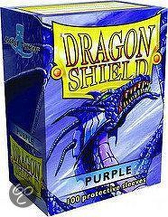 Arcane Tinmen Dragonshield Sleeves Purple (100Pcs) - Afbeelding 3