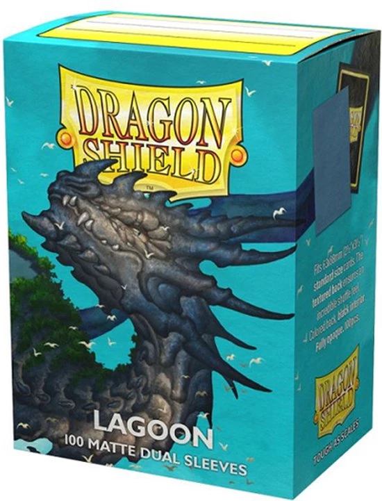 Dragonshield Dragon Shield Dual Matte Sleeves Lagoon 'Saras' (100)