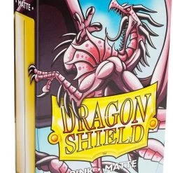 Arcane Tinmen Dragon Shield Card Sleeves: Japanese Matte Pink (59x86mm) - 60 Stuks