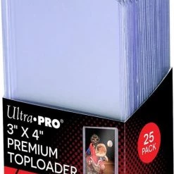 Ultrapro 4 X Toploader 3"x4" Super Clear Premium (25pcs) (totaal 100 Top Loaders)