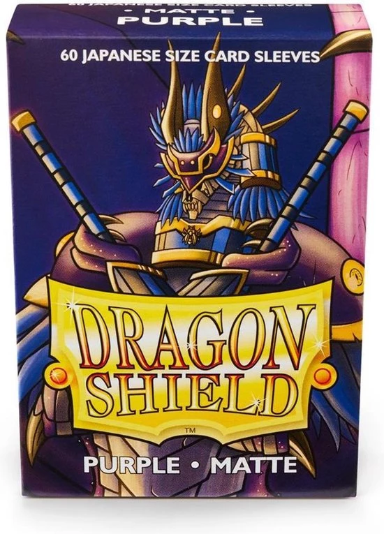 Arcane Tinmen Dragon Shield Card Sleeves: Japanese Matte Purple (59x86mm) - 60 Stuks - Afbeelding 3