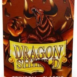 Asmodee Dragon Shield Card Sleeves: Japanese Classic Crimson (59x86mm) - 60 Stuks