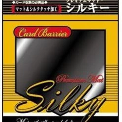 KMC Standard Sleeves - Silky Matte Black (50 Hoesjes)